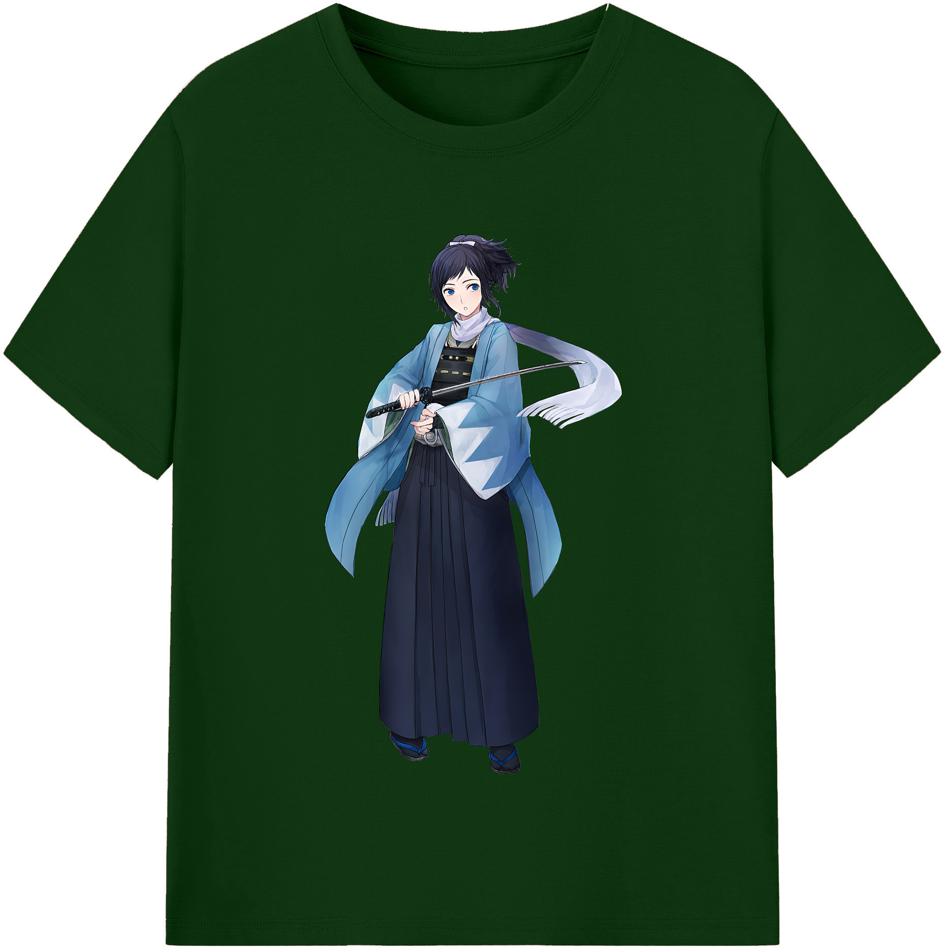 （画像用） 刀剣乱舞 Touken Ranbu 綿100％半袖Tシャツ（フロントプリント）